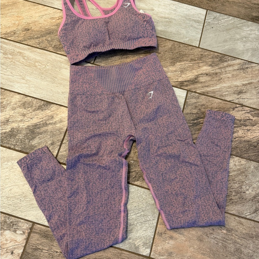 Gymshark Pink and Purple Leggings